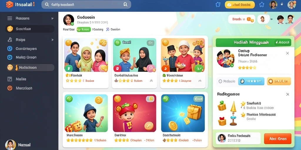 Berbagai tantangan seru menunggu Anda di setiap level.