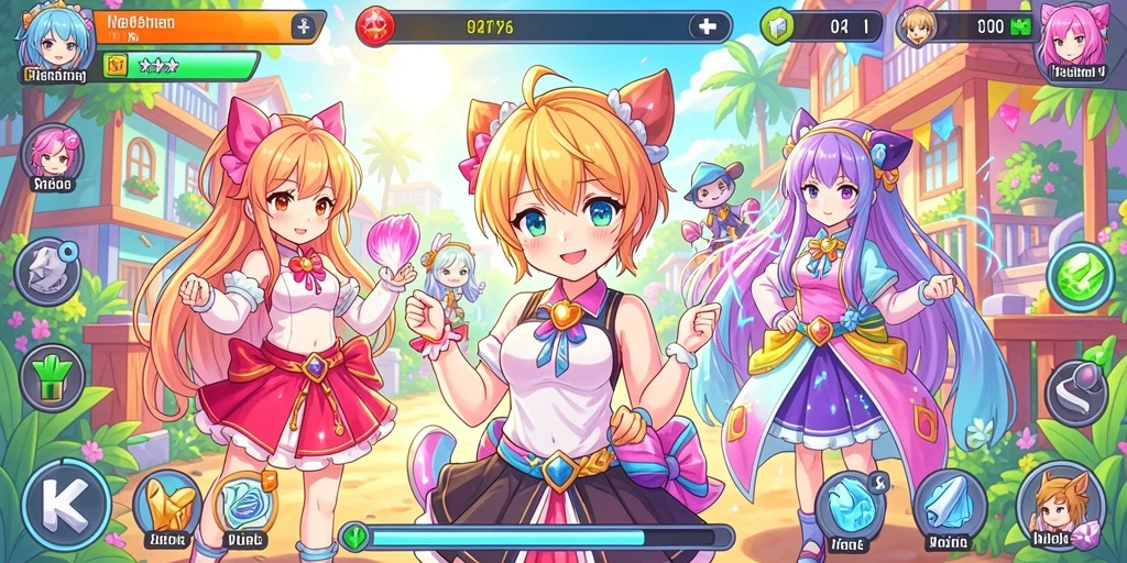 Rewards dan items yang beragam untuk pemain.