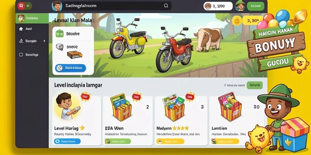 Level baru menantang yang menunggu untuk dijelajahi.